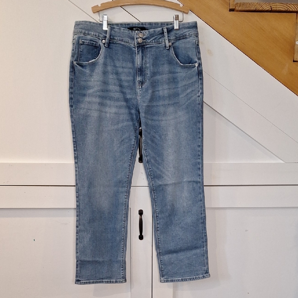 Hudson Jeans Light Blue Straight Leg Denim